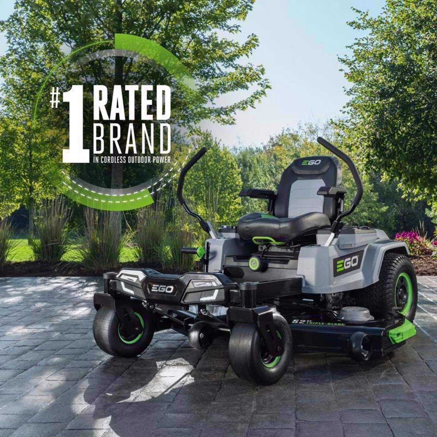 ego power+ z6 zt5207l 52 in. 56 v battery zero turn ridings mower kits (battery & charger) w/ six 12.0 ah batteries ego power+ z6 zt5207l 52 in. 56 v battery zero turn ridings mower kits (battery & charger) w/ six 12.0 ah batteries